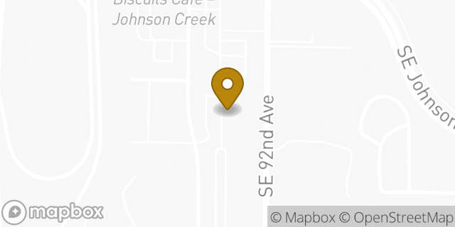 Map showing the location of Kaiser Permanente Dental at Johnson Creek in Happy Valley, OR 97086