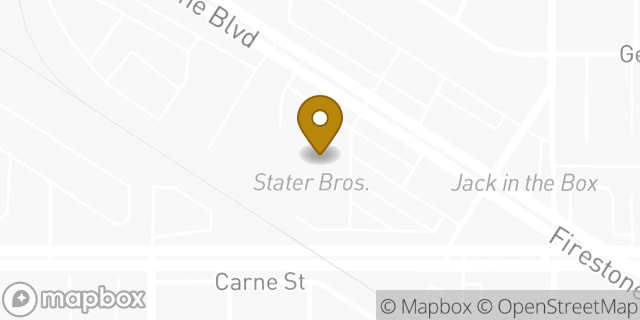 Map showing the location of Coinme in Norwalk, CA 90650