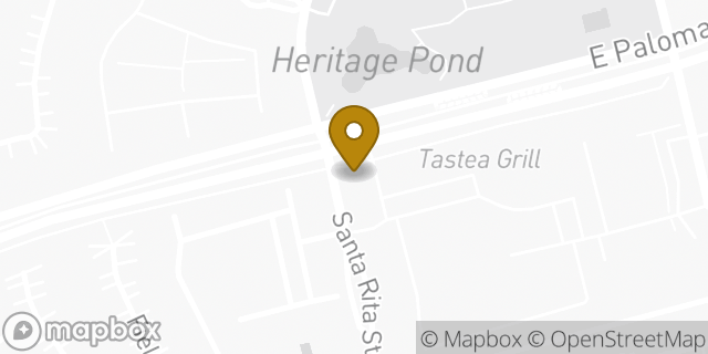 Map showing the location of Amazon Locker - Wirehair in Chula Vista, CA 91913