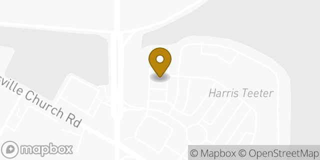 Map showing the location of McDonald's in Raleigh, NC 27613