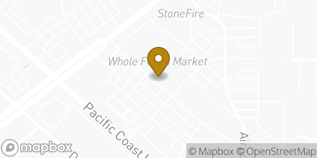 Map showing the location of Peet's Coffee in Torrance, CA 90505