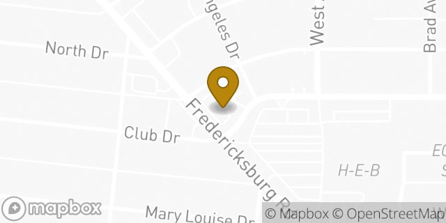 Map showing the location of Starbucks in San Antonio, TX 78201