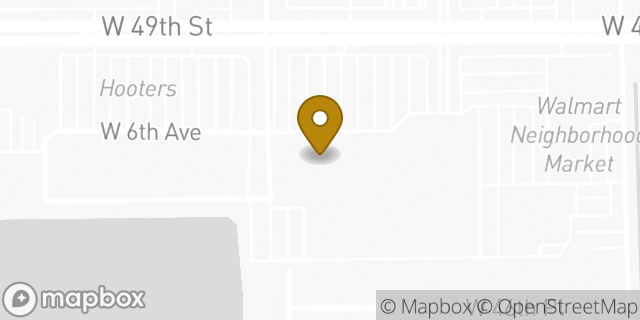 Map showing the location of Planet Fitness - Hialeah (49th St), FL in Hialeah, FL 33012