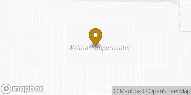 Map showing the location of Walmart in Broomfield, CO 80020