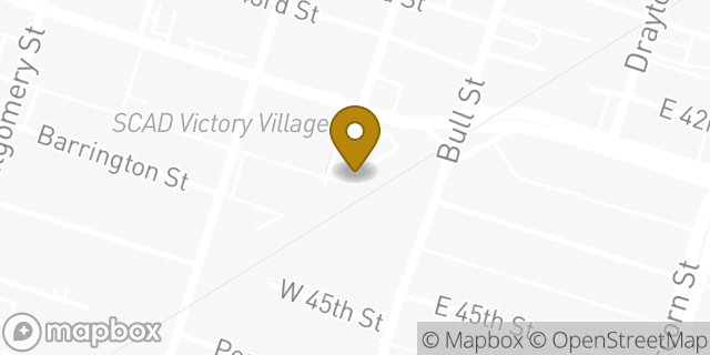 Map showing the location of Amazon Locker - Artola in Savannah, GA 31405