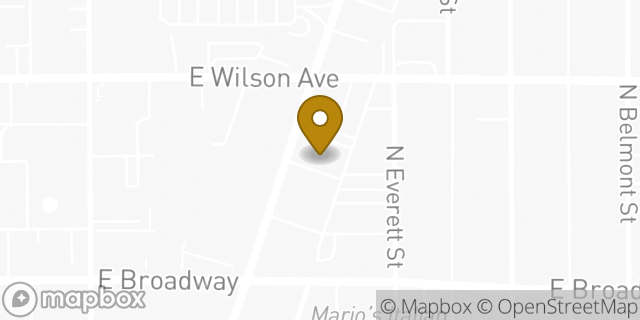 Map showing the location of Chipotle Mexican Grill in Glendale, CA 91206