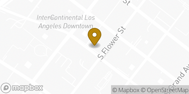 Map showing the location of Art Meets Architecture at the Fine Arts Building in Los Angeles, CA 90017