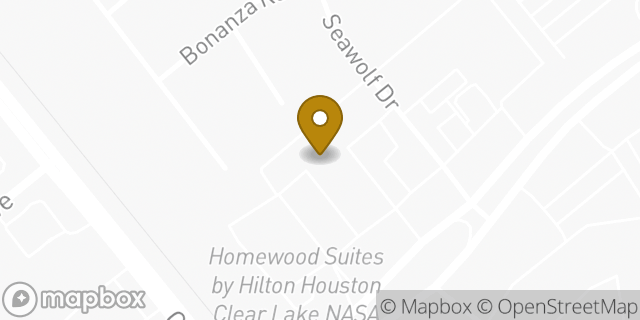 Map showing the location of Avis Car Rental in Houston, TX 77058