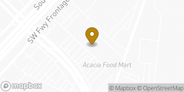 Map showing the location of Amazon Locker - Bouldering in Houston, TX 77031