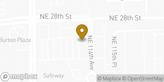 Map showing the location of Subway in Vancouver, WA 98682