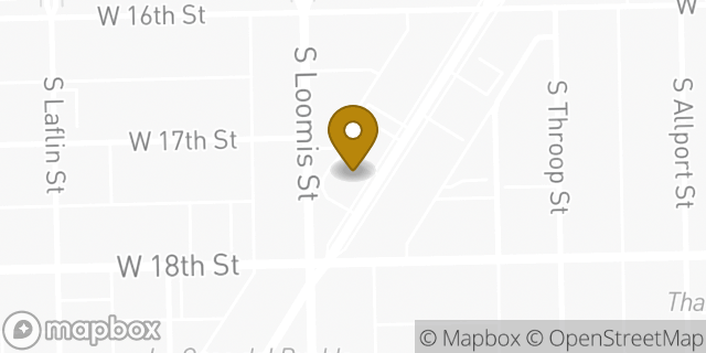 Map showing the location of McDonald's in Chicago, IL 60608