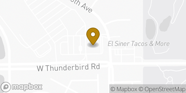 Map showing the location of Walgreens in Phoenix, AZ 85023