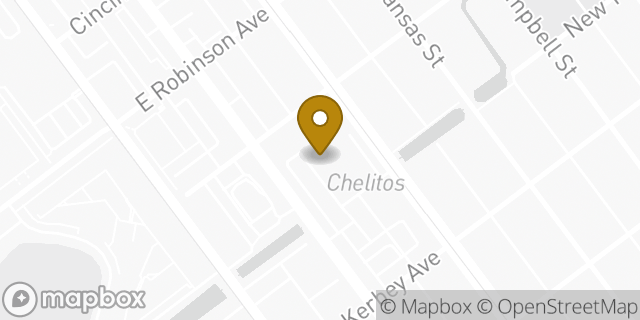 Map showing the location of AutoZone in El Paso, TX 79902