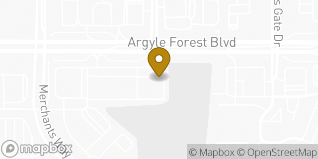 Map showing the location of Starbucks in Jacksonville, FL 32222