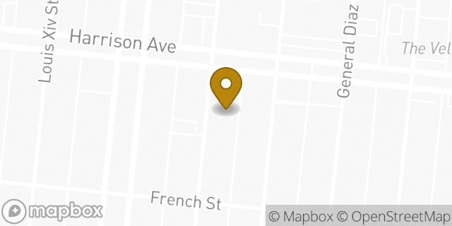 Map showing the location of ATM Walgreens in New Orleans, LA