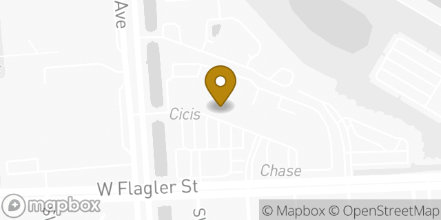 Map showing the location of Fresco y Mas in Miami, FL 33174