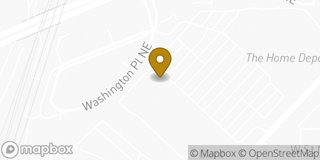 Map showing the location of Amazon Locker - Congressman in Washington, DC 20018