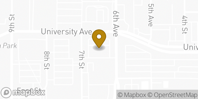 Map showing the location of Amazon Locker - Mossey in Des Moines, IA 50314