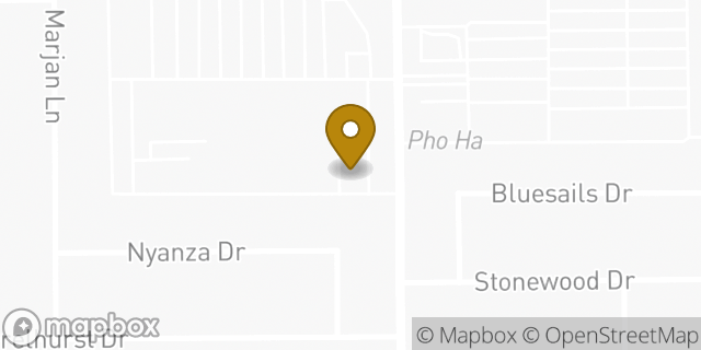Map showing the location of Papa Johns Pizza in Huntington Beach, CA 92647