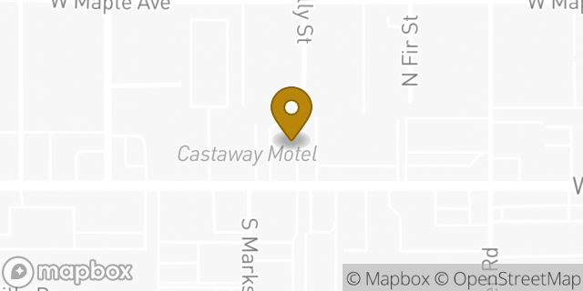 Map showing the location of McDonald's in Orange, CA 92868