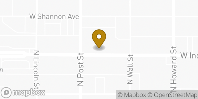 Map showing the location of The Church of Jesus Christ of Latter-day Saints in Spokane, WA 99205