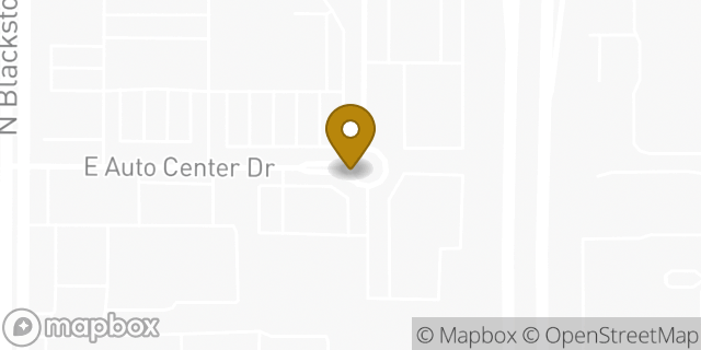 Map showing the location of Fresno - Autocenter HLE in Fresno, CA 93710