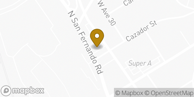 Map showing the location of Amazon Locker - Bo in Los Angeles, CA 90065