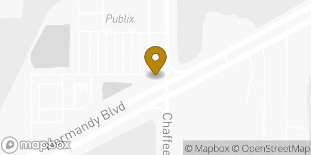 Map showing the location of McDonald's in Jacksonville, FL 32221