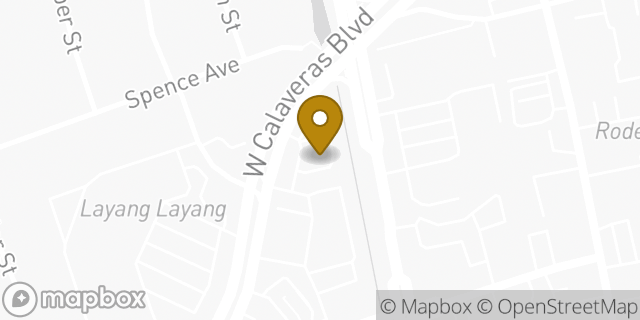 Map showing the location of Starbucks in Milpitas, CA 95035