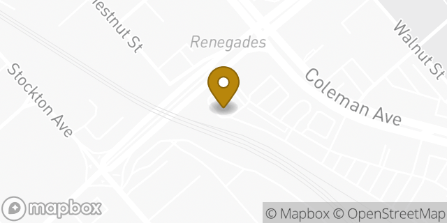 Map showing the location of Starbucks in San Jose, CA 95110