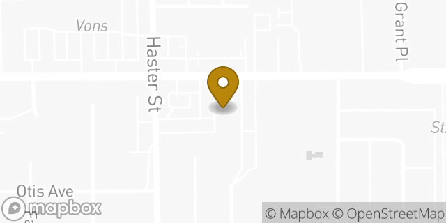 Map showing the location of 7-Eleven in Garden Grove, CA 92840