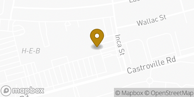 Map showing the location of Subway in San Antonio, TX 78237