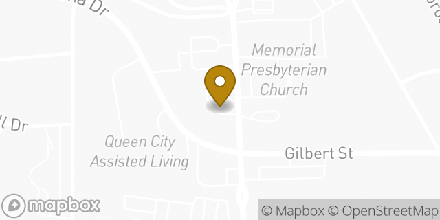 Map showing the location of ATM 7ELEVEN, INC. in Charlotte, NC 28216