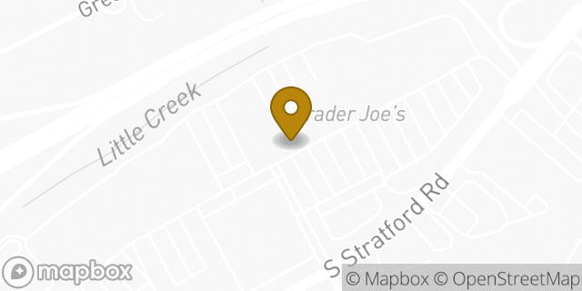 Map showing the location of J.Crew Factory in Winston-Salem, NC 27103