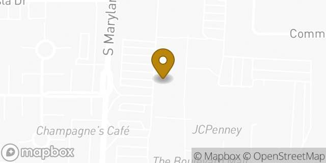 Map showing the location of Foot Locker in Las Vegas, NV 89169