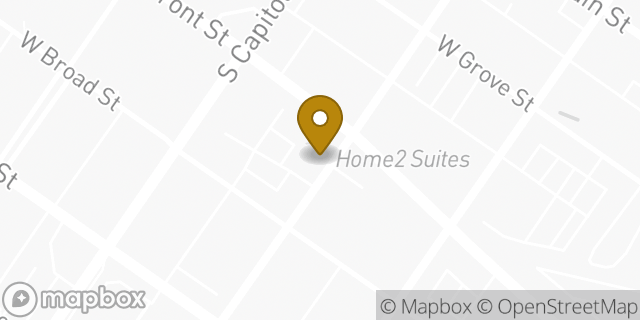 Map showing the location of Chipotle Mexican Grill in Boise, ID 83702
