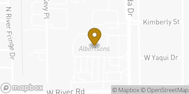 Map showing the location of Coinme in Tucson, AZ 85704