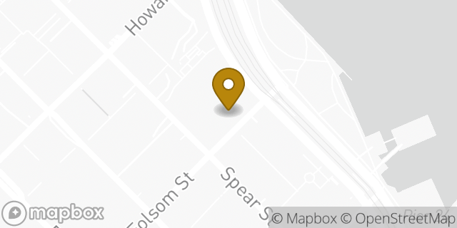 Map showing the location of Athleta in San Francisco, CA 94105