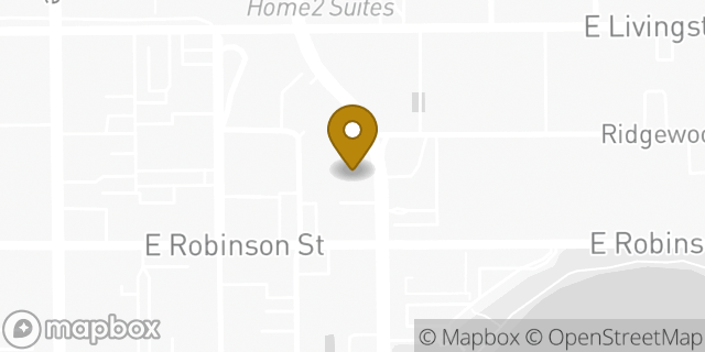 Map showing the location of Avis in Orlando, FL 32801
