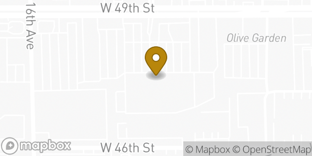 Map showing the location of Amazon Locker - Ilda in Hialeah, FL 33012