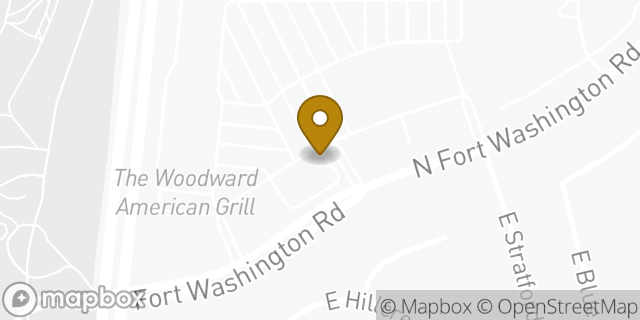 Map showing the location of Starbucks in Fresno, CA 93730