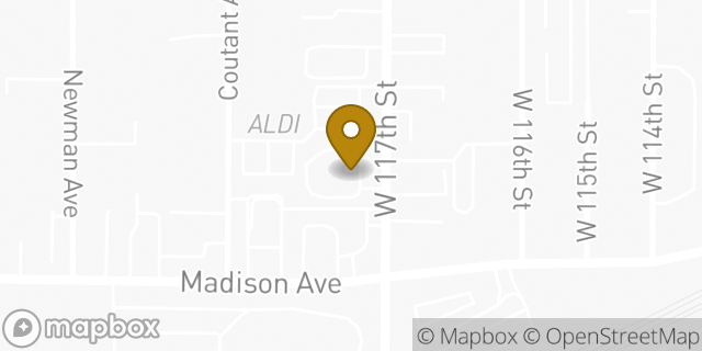 Map showing the location of Fifth Third Bank in Lakewood, OH 44107