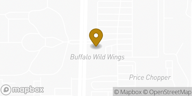 Map showing the location of Buffalo Wild Wings in Des Moines, IA 50310