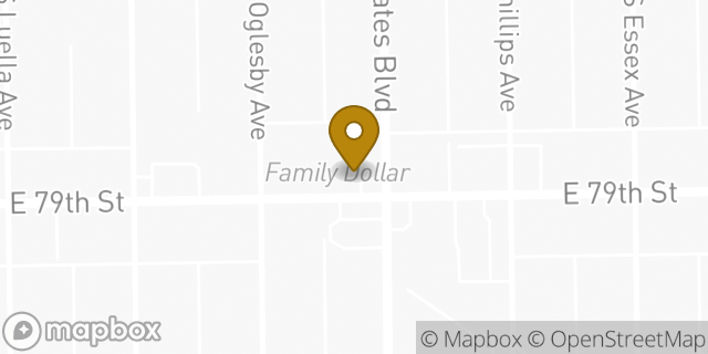 Map showing the location of Amazon Locker - Pappy in Chicago, IL 60649