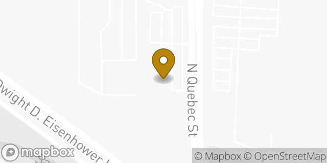 Map showing the location of Amazon Locker - Shrine in Commerce City, CO 80022