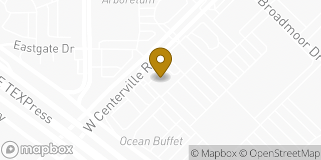 Map showing the location of AutoZone in Garland, TX 75041