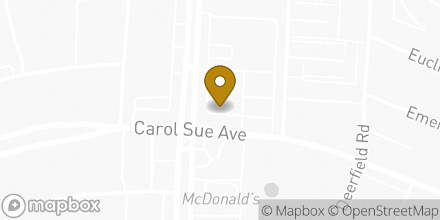 Map showing the location of Walgreens in Gretna, LA 70056