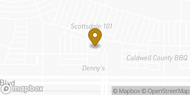 Map showing the location of Starbucks in Phoenix, AZ 85054