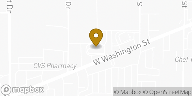 Map showing the location of McDonald's in Indianapolis, IN 46241