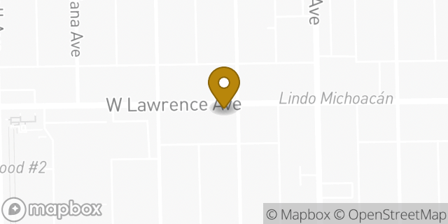 Map showing the location of Amazon Locker - Andi in Chicago, IL 60625